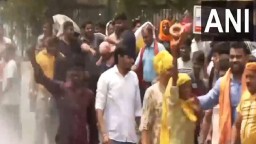 Delhi water crisis: BJP workers hold protest outside Jal Board office; police use water cannon